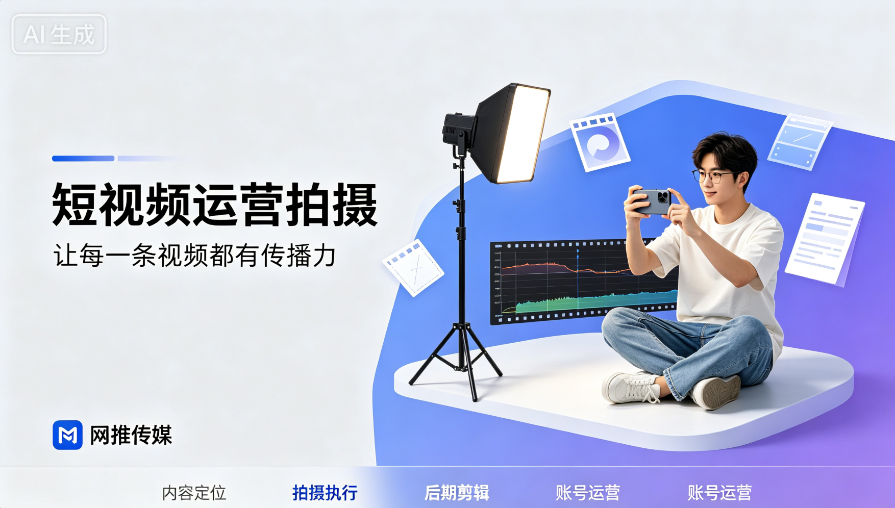 短视频运营与小程序结合示意图